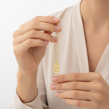 Initialenkette „Glow Sparkle“