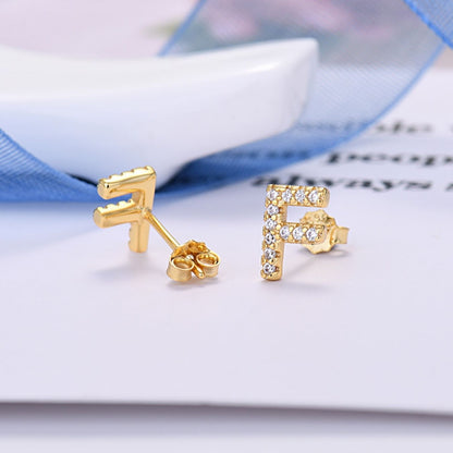 Initialen-Ohrringe „Identität“