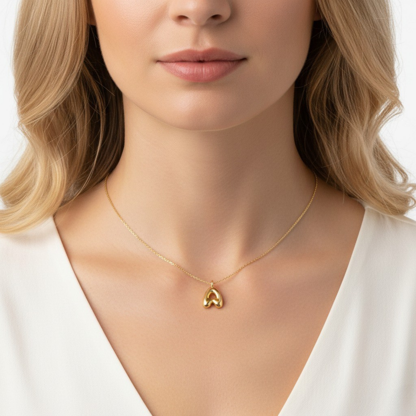 Initialenkette „Luxe Bubble“