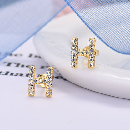 Initialen-Ohrringe „Identität“