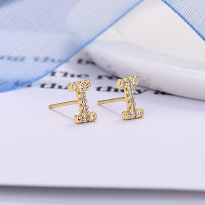 Initialen-Ohrringe „Identität“