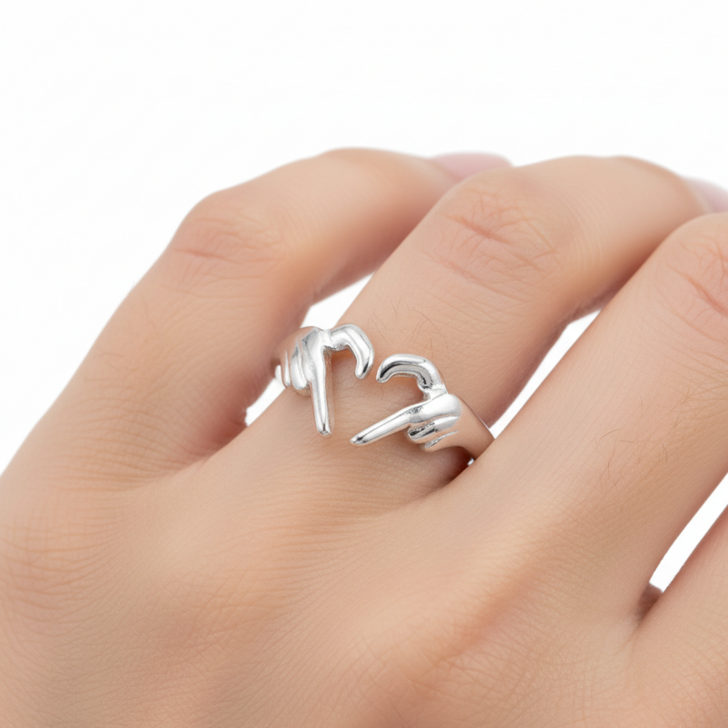 Verstellbarer Ring "Sign of Love"
