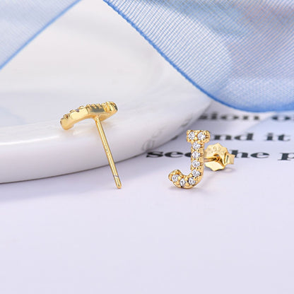 Initialen-Ohrringe „Identität“