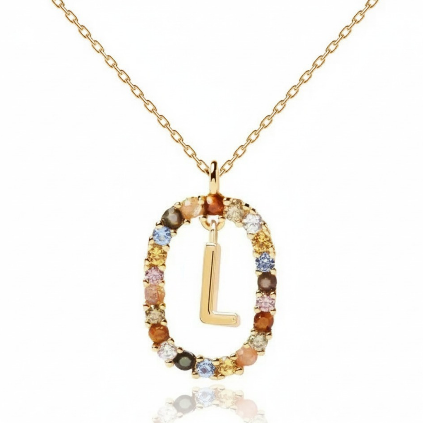 Buchstabenkette „Regenbogen“