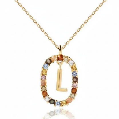 Buchstabenkette „Regenbogen“