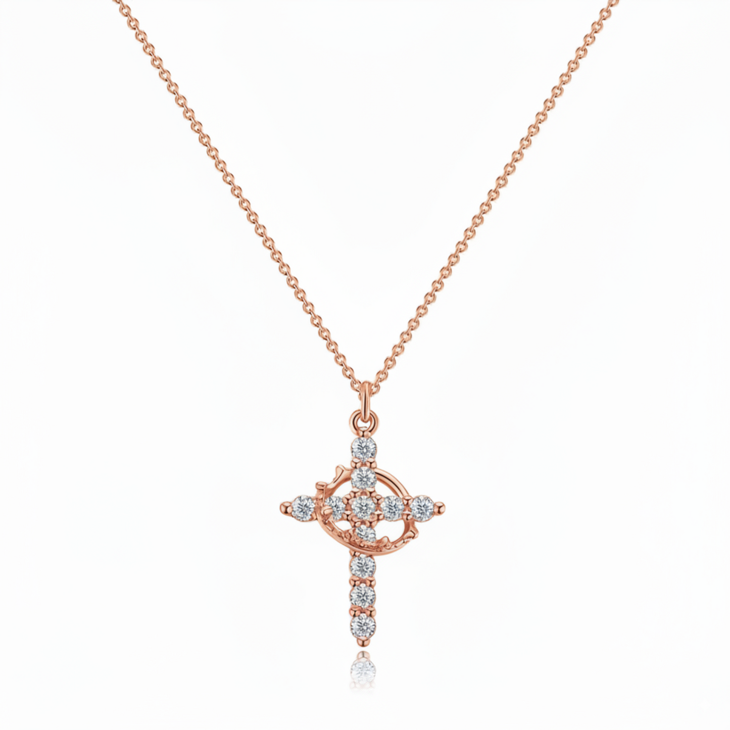 RICCARDI - "Das ewige Kreuz" HALSKETTE