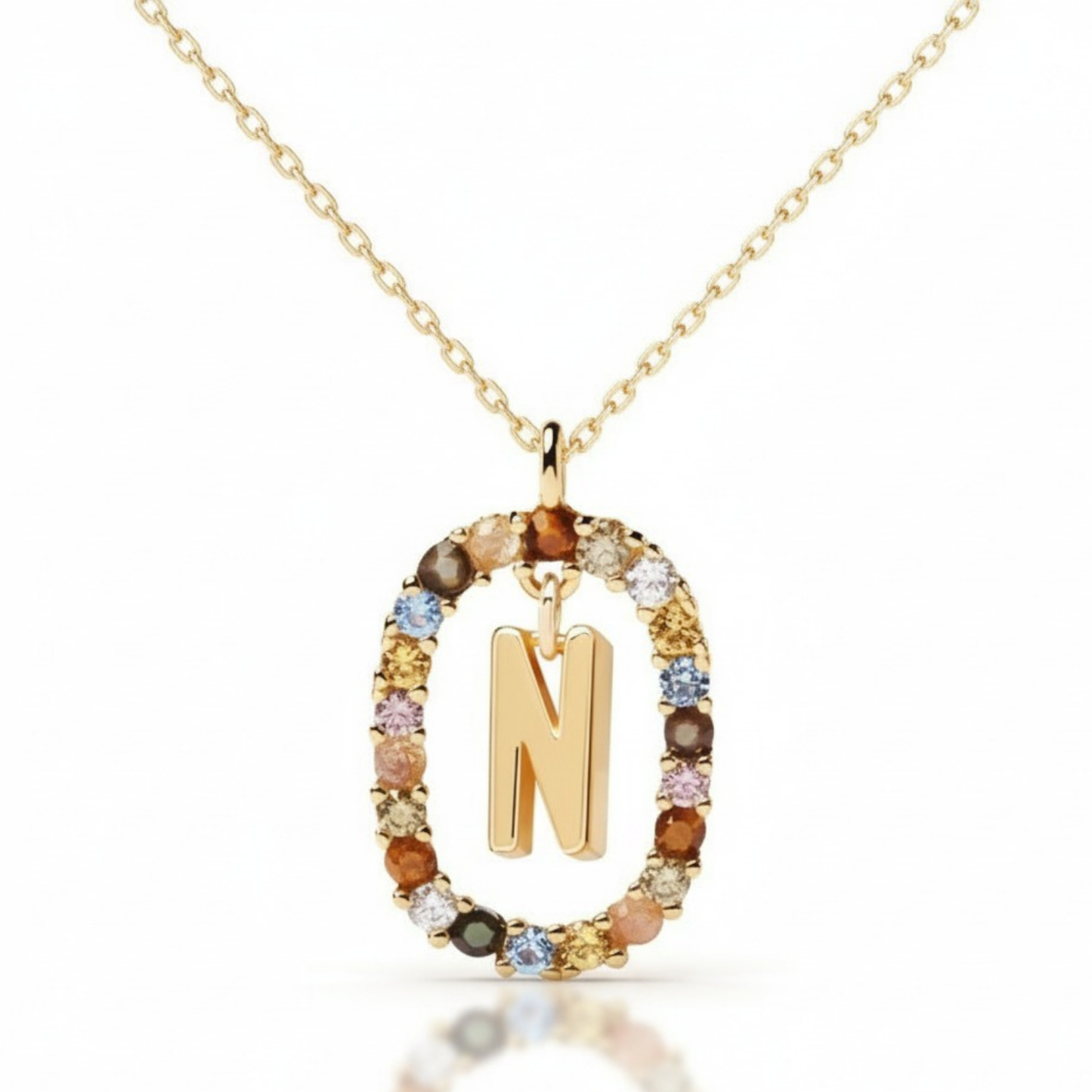 Buchstabenkette „Regenbogen“