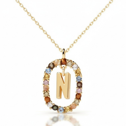 Buchstabenkette „Regenbogen“