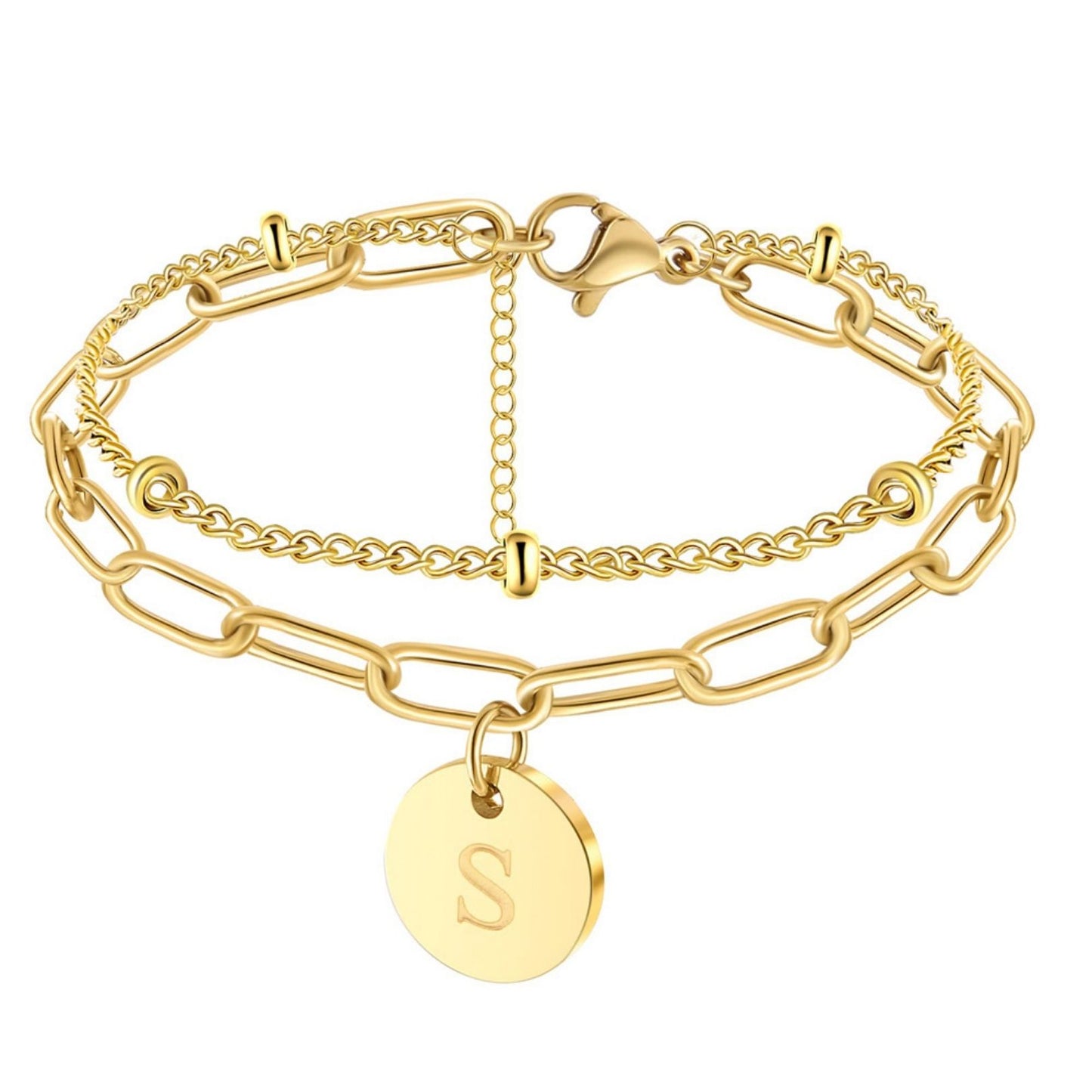 Initialenarmband „Vibes“