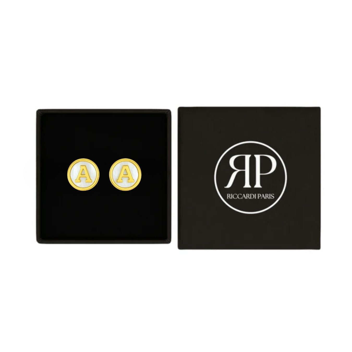 Buchstabenohrringe "Vintage"