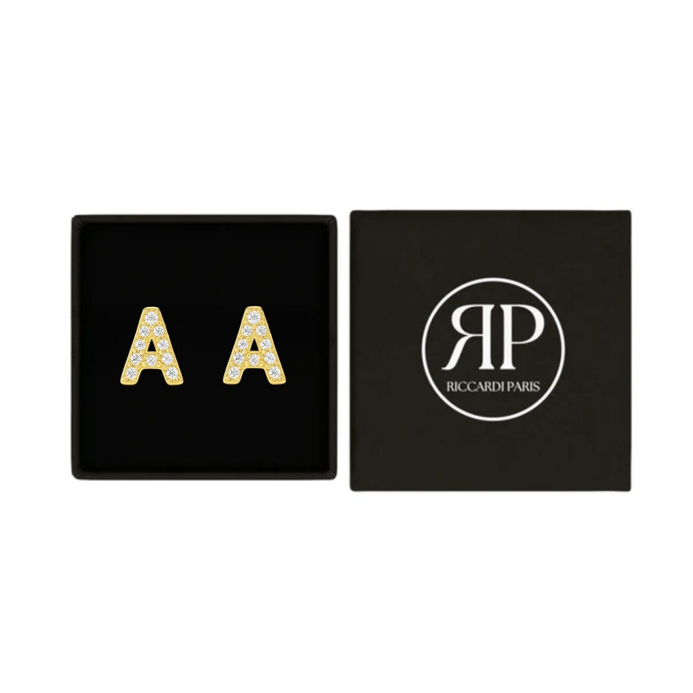 Initialen-Ohrringe „Identität“