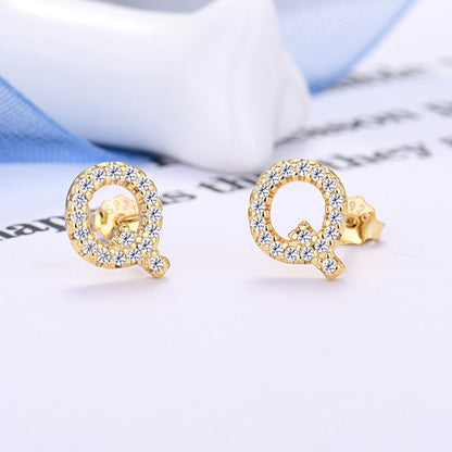 Initialen-Ohrringe „Identität“