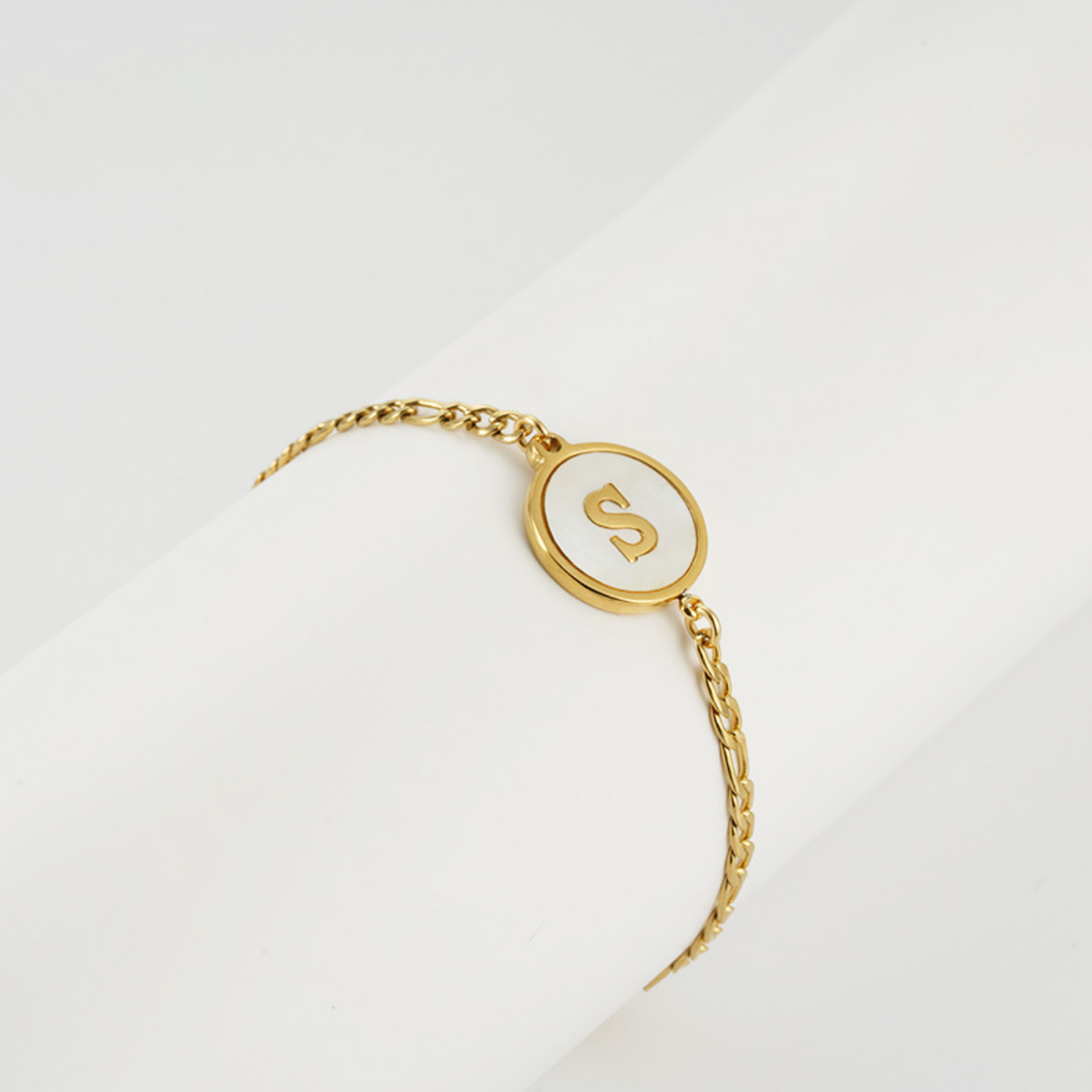 Buchstabenarmband „Vintage“