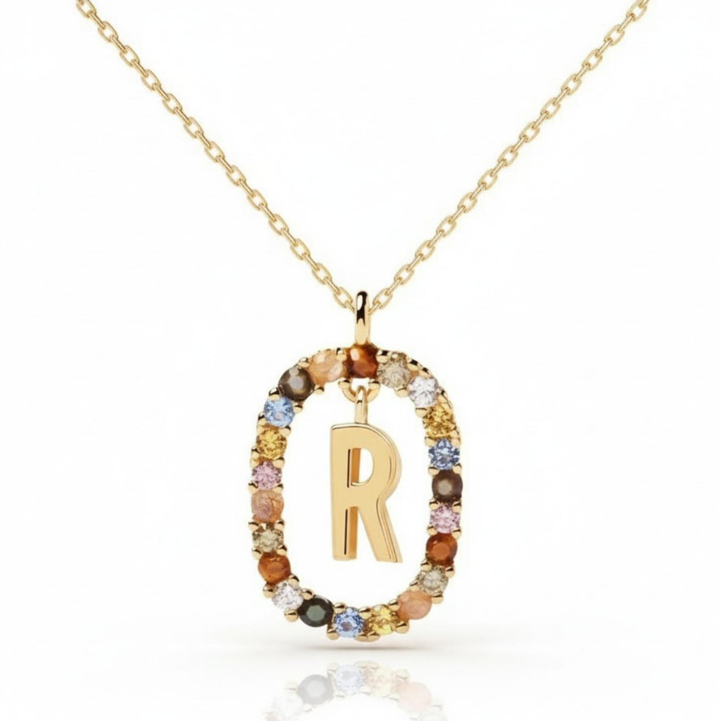 Buchstabenkette „Regenbogen“