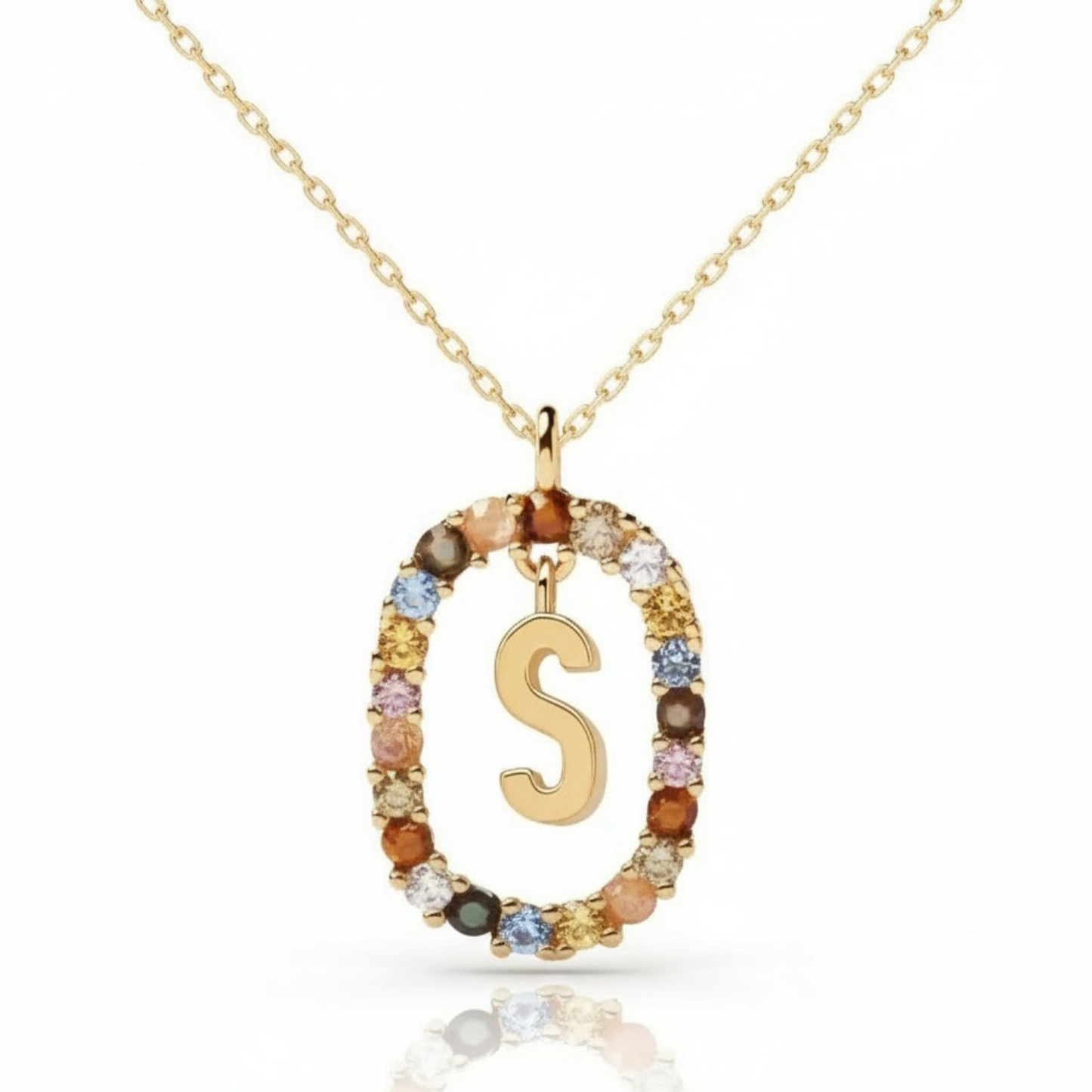 Buchstabenkette „Regenbogen“