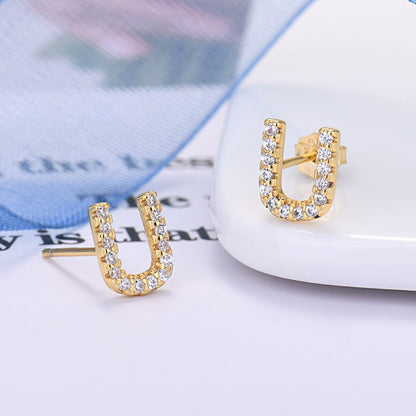 Initialen-Ohrringe „Identität“