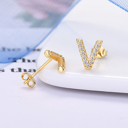 Initialen-Ohrringe „Identität“