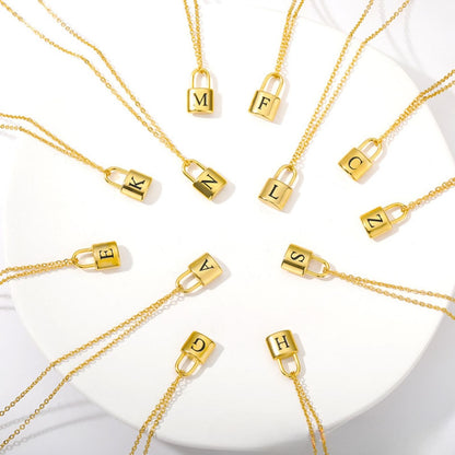 Initialenkette „Goldenes Schloss“