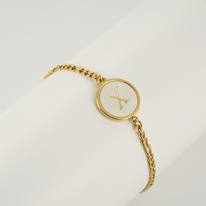 Buchstabenarmband „Vintage“