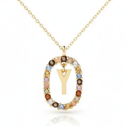 Buchstabenkette „Regenbogen“