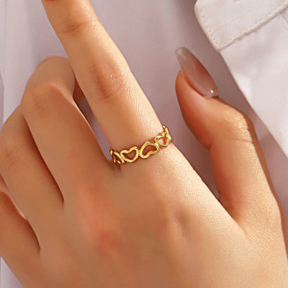 RICCARDI – „Love Link“ VERSTELLBARER RING