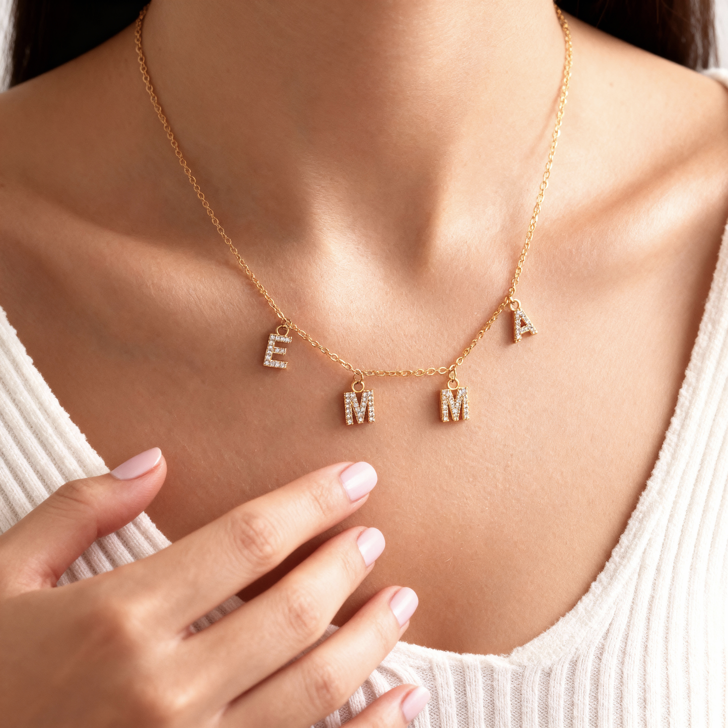 Namenskette "Sparkles"