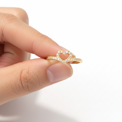 RICCARDI - "Pure Love" VERSTELLBARER RING