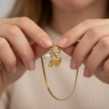 Initialenkette „Gold Memory“