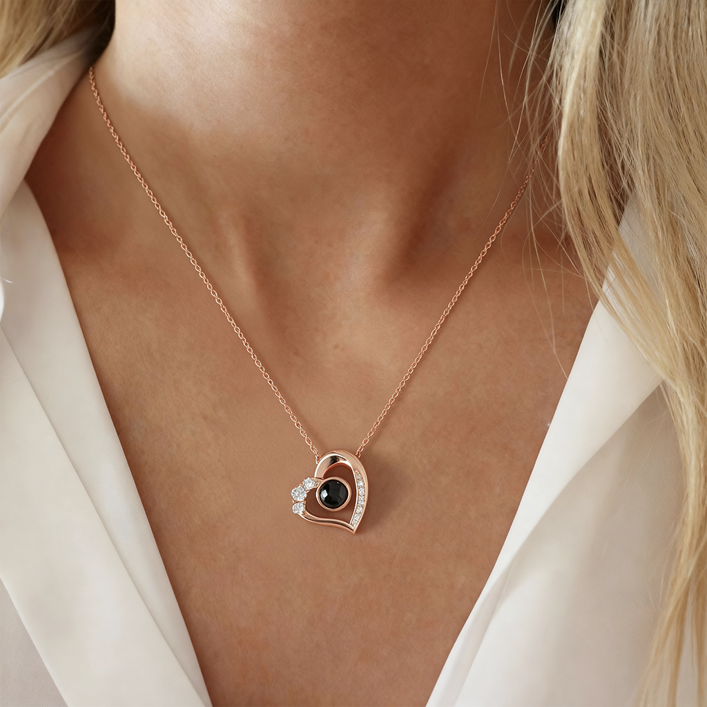 RICCARDI - COLLIER "Kostbares Herz"