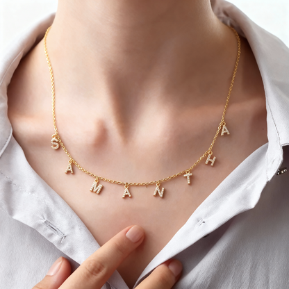 Namenskette "Sparkles"