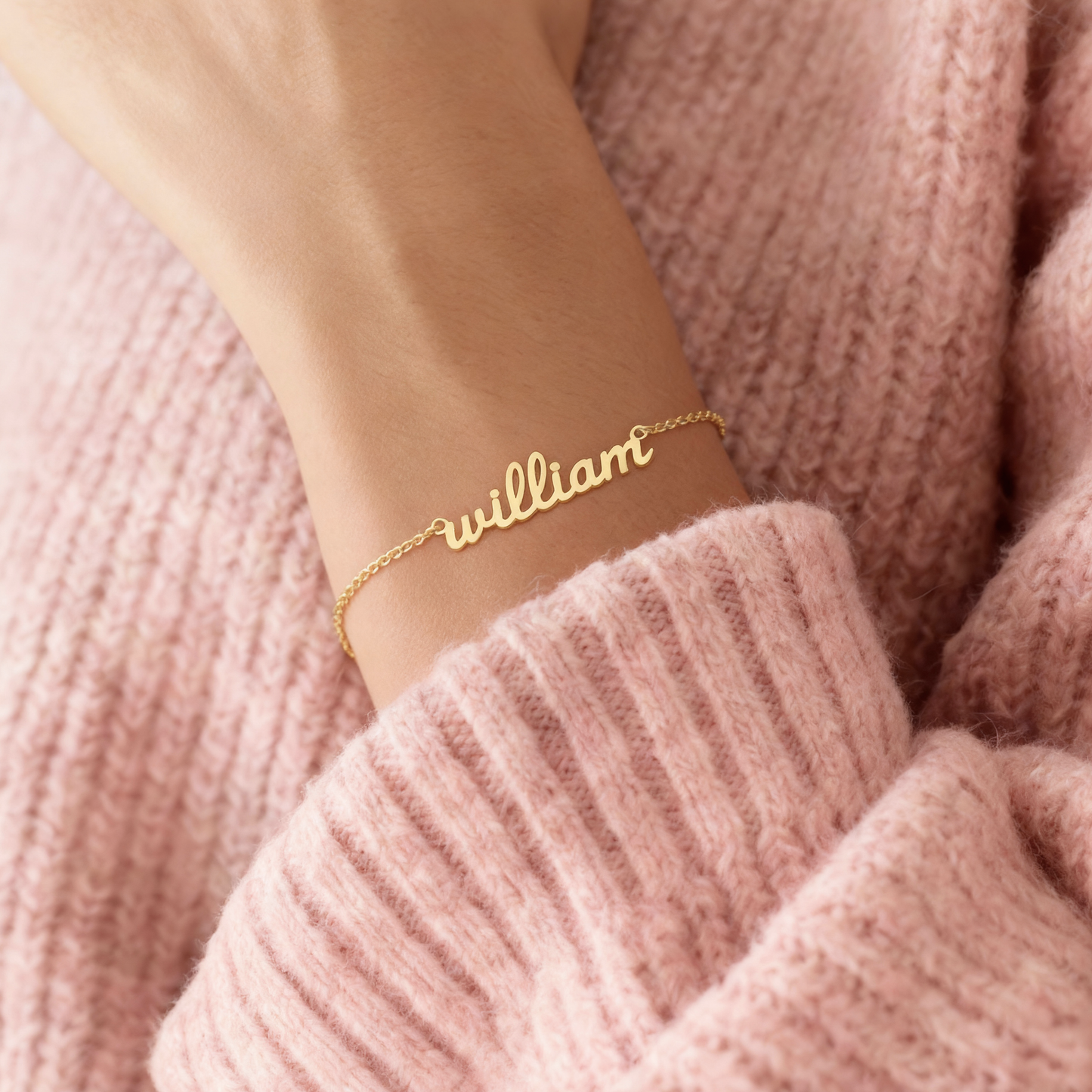 Namensarmband "Wunderbar"