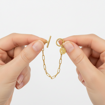 Buchstabenarmband „Chic Charm“