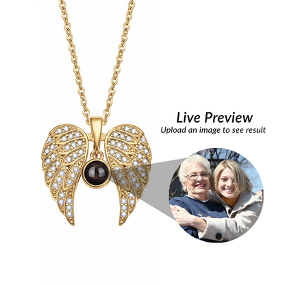 Projektion Halskette "Mein Engel"