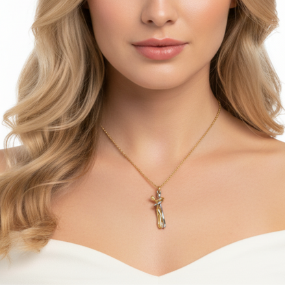 RICCARDI - "Ewige Umarmung" Halskette