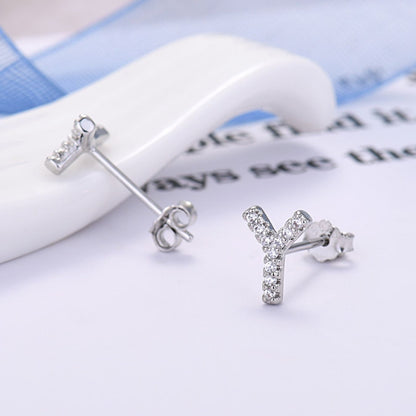 Initialen-Ohrringe „Identität“