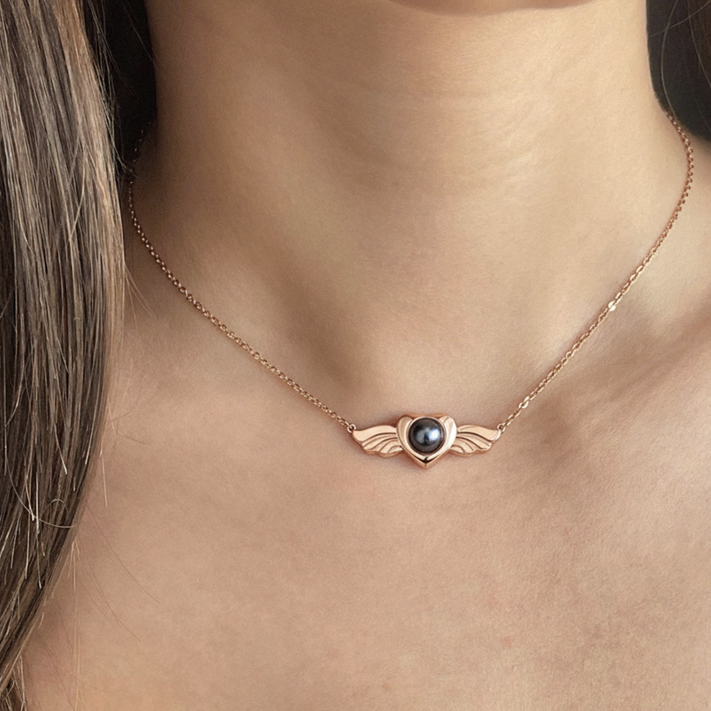 Projection Necklace "Lovely Angel"