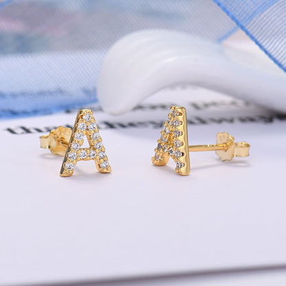 Initialen-Ohrringe „Identität“