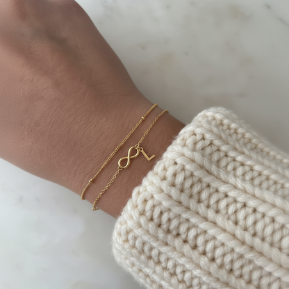 Initialen-Armband "Ewige Bindung"