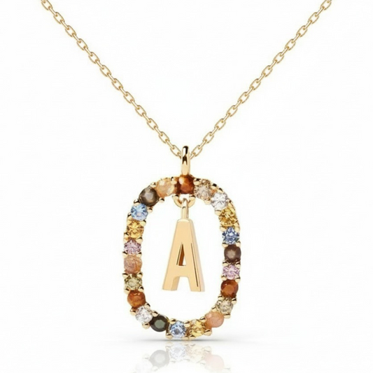 Buchstabenkette „Regenbogen“