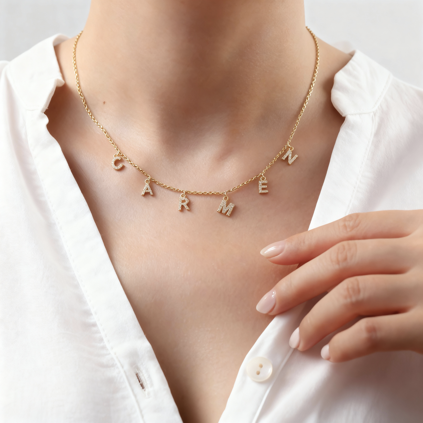 Namenskette "Sparkles"