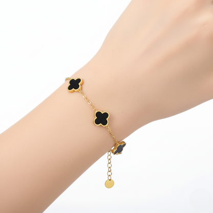 Armband "Blossom Black"