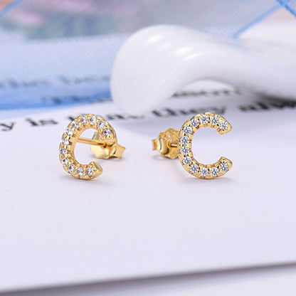 Initialen-Ohrringe „Identität“