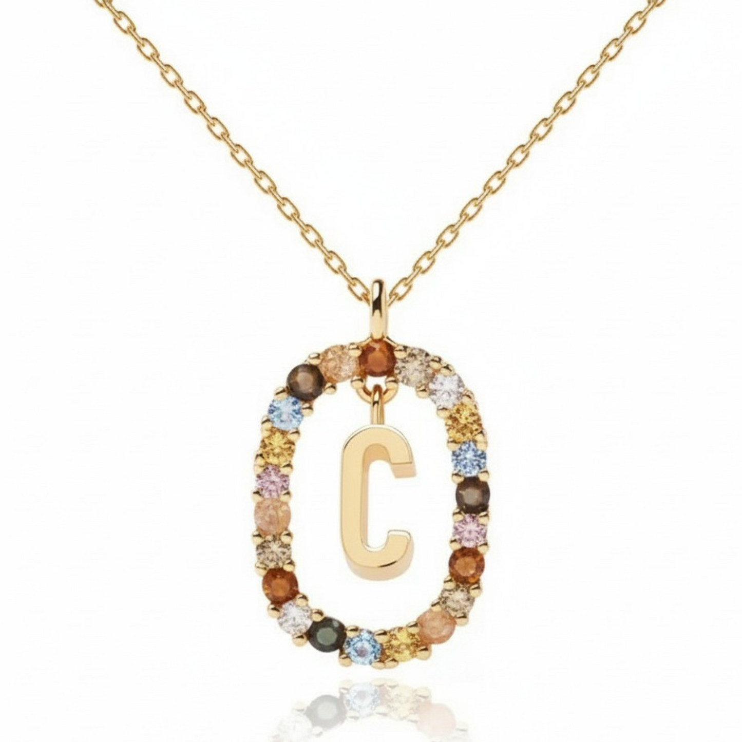 Buchstabenkette „Regenbogen“