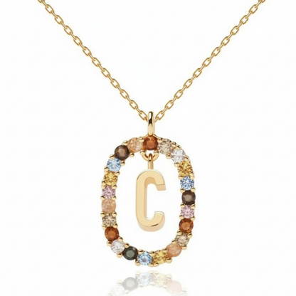 Buchstabenkette „Regenbogen“