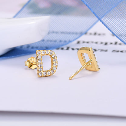 Initialen-Ohrringe „Identität“