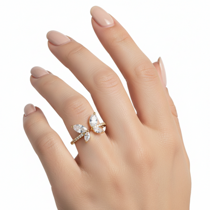 RICCARDI - "Glowfly Ring" VERSTELLBARER RING