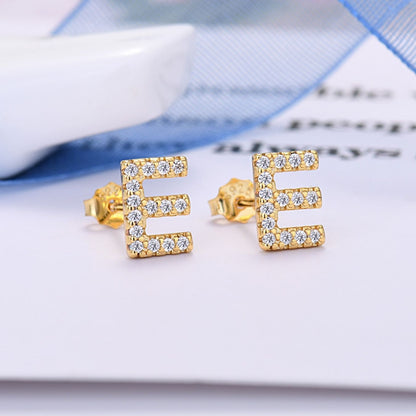 Initialen-Ohrringe „Identität“