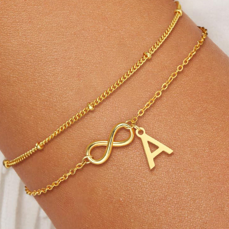 Initialen-Armband "Ewige Bindung"