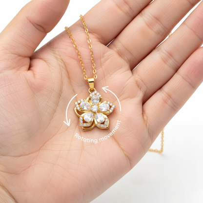 Halskette "Twist &amp; Bloom"