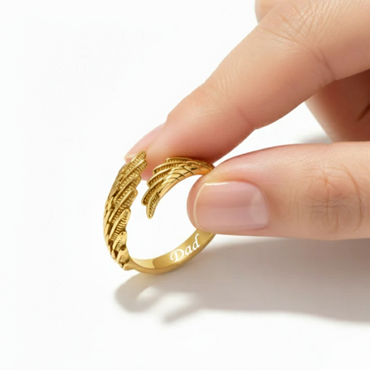 RICCARDI - VERSTELLBARER RING "Angel"